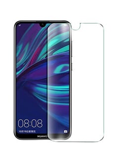 Buy Tempered Glass Screen Protector For Huawei Y6 2019 Clear in Saudi Arabia