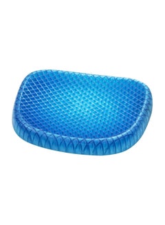 Buy Seat Support Gel Cushion Blue 15.5 x 14 x 1.5inch in Saudi Arabia