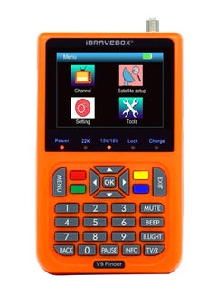 Buy Digital Satellite Signal Finder Orange 3.5inch in UAE