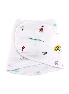 Buy Thin Comfortable Protection Belly Swaddling cotton White 80x32cm in UAE