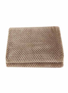 Buy Baby's Soft Winter Warm Bed Blanket Cotton Brown 76x102centimeter in UAE