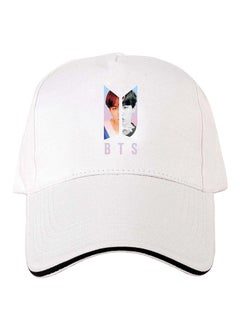 Buy Cotton Baseball Cap White in UAE