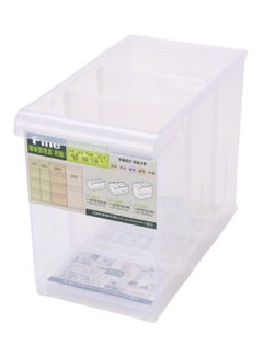 Buy Shelving Separator Drawer Organizer Clear in UAE