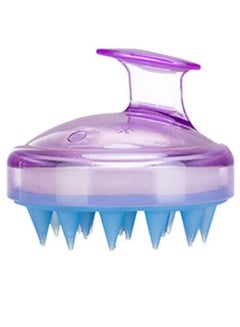 اشتري Soft Tooth Shampoo Hair Brush Light Purple/Blue في مصر