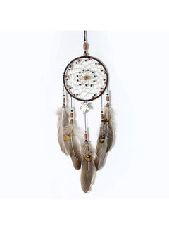 اشتري Wall Hanging Feather Dream Catcher بني في الامارات