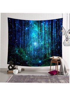 Buy Nordic Style Printing Bedroom Wall Hanging Tapestry Multicolour 203X150centimeter in UAE