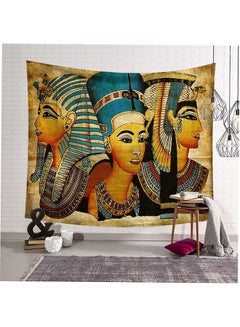 Buy Ancient Egyptian Style Printing Wall Hanging Tapestry Multicolour 150X130centimeter in UAE