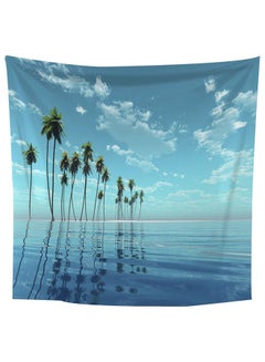 Buy Haitian Coconut Square Wall Hanging Tapestry Multicolour in UAE