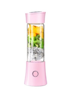 1pc Electric Blender Cup - Battery Operated Portable Transparent