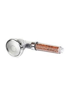 Buy Handheld Bath Shower Head Silver/Clear in Egypt