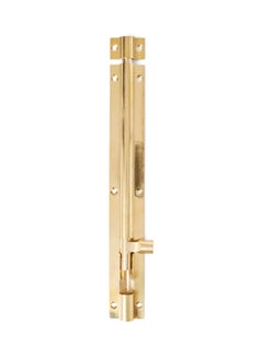 Buy Brass Tower Bolt Gold 1/2 X 10inch in UAE