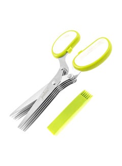 Buy Vegetable Cutting Scissors Green/Silver in Egypt