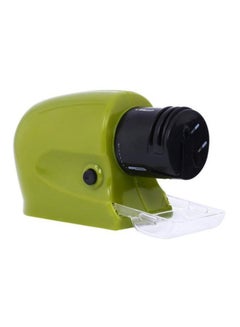 Buy Ceramic Knife Sharpener Green/Black/Clear in UAE