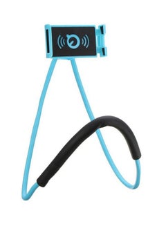 Buy 360-Degree Lazy Neck Mobile Phone Holder Blue/Black in UAE