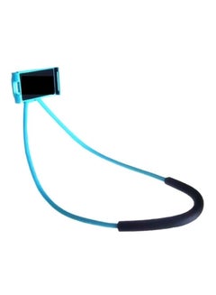 Buy 360-Degree Lazy Neck Mobile Phone Holder Blue/Black in UAE