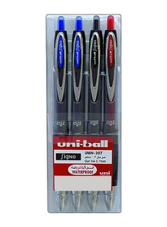 Buy 4-Piece Signo Rollerball Pen Set Multicolour in UAE