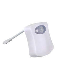 Buy Motion Sensor Toilet Night Light Multicolour 65x15x65mm in UAE