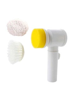 Buy Wireless Electric Magic Cleaning Brush White in Saudi Arabia