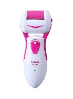 Buy Km-2502 Foot Care And Dead Skin Removal Pink/White in UAE