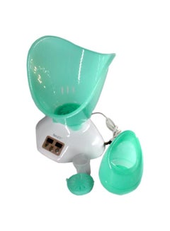 Buy Sauna Facial Steamer Green/White in Saudi Arabia