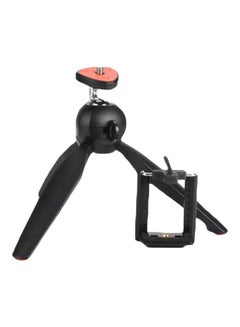 Buy Mini Tripod Mount Stand For Digital Camera, iPhone And Samsung Black in UAE