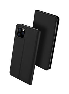 Buy Protective Flip Case Cover With Card Slot For Apple iPhone 11 Pro Black in UAE