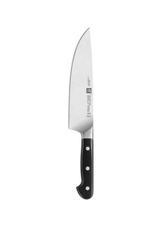 Buy Pro Chef's Knife Silver/Black 20centimeter in UAE