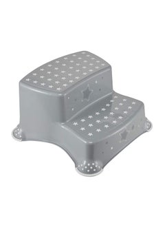 Buy Igor Anti-Slip Double Step Function Stool - Grey in Saudi Arabia