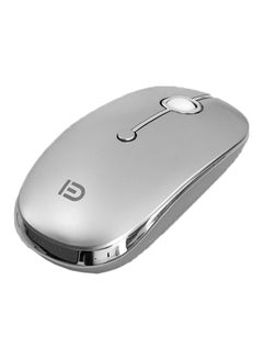 Buy 2.4G USB Type C 2000DPI Wireless Mouse Silver in Saudi Arabia