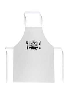 Buy Lily And Val: The Fondest Memories Are Made Apron White/Black 78 x 69cm in Egypt