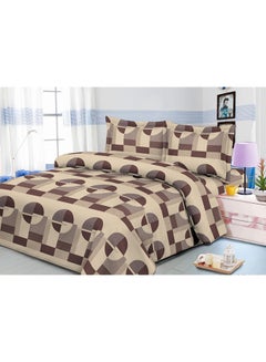 Buy Printed Bedsheet Cotton Multicolor in UAE