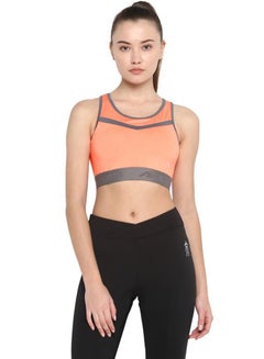 Buy Solid Pattern Sports Bra in UAE