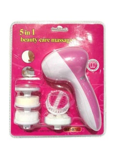 Buy 5-In-1 Beauty Care Massager White/Pink in Egypt