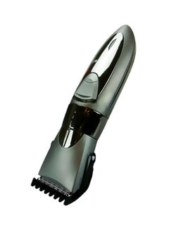 Buy Rechargeable Hair Clipper Silver/Black in Saudi Arabia