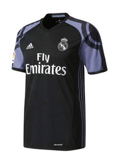 real madrid black and blue jersey