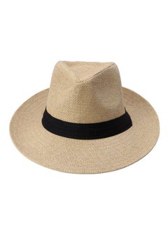 اشتري قبعة سادة للشاطئ واقية من الشمس بتصميم جاز بيج في الامارات