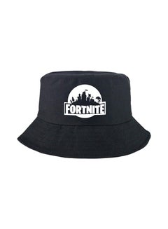 Buy Fortnite Printed Bucket Hat Black in Saudi Arabia