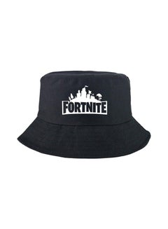 Buy Fortnite Printed Bucket Hat Black in UAE