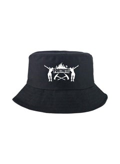 Buy Fortnite Printed Bucket Hat Black in Saudi Arabia