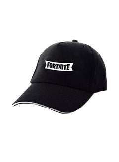 Buy Fortnite Pattern Cap Black in Saudi Arabia