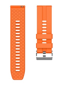 Buy Replacement Watch Band For Huawei Watch GT/Samsung Gear S3 22mm Orange in UAE