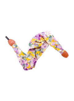 Buy Scarf Camera Strap Belt Compatible For DSLR Camera Purple Flower in UAE