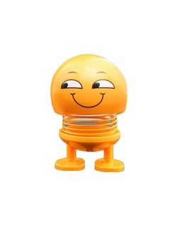 Buy Smiley Dolls Cartoon Emoji Car Ornaments in UAE