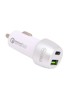 Buy Car Phone Charger White in UAE