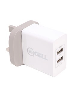 Buy Wall Charger For Smartphone White in UAE