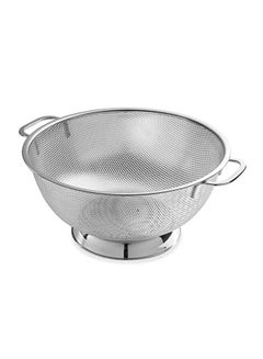 اشتري Micro Perforated Stainless Steel 5-Quart Colander Silver 5.5 x 11.4 x 11.3inch في الامارات