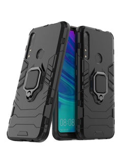 Buy Protective Case Cover With Ring Kickstand For Huawei Y9 Prime 2019 Black in Saudi Arabia