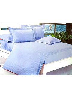 Buy 6-Piece  Duvet Cover Set Light Blue 220x240centimeter in UAE