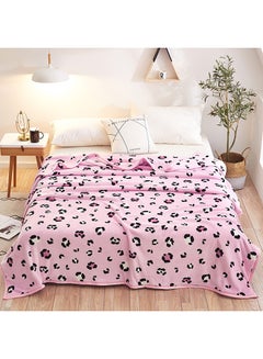 Buy Casual Loveliness Cartoon Comfort Blanket cotton Pink 200x230cm in UAE