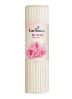 Buy Romantic Perfumed Talc Powder Multicolour 125grams in UAE